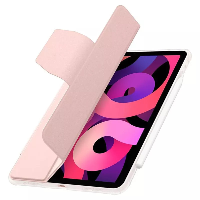 Spigen Ultra Hybrid Pro – dėklas skirtas iPad Air 11" M3 (2025) / M2 (2024) / iPad Air 10.9" (5-osios–4-osios kartos) (2022–2020) (rožinio aukso)