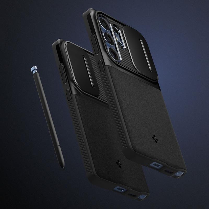 Spigen Optik Armor – dėklas Samsung Galaxy S25 Ultra (juodas)