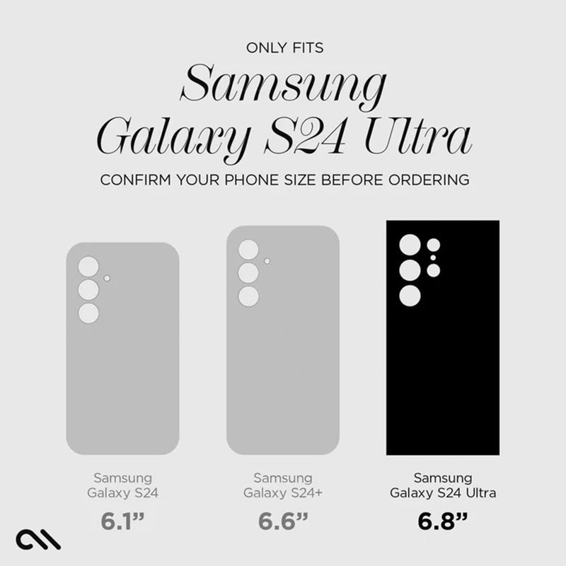 Case-Mate Soap Bubble – dėklas, skirtas „Samsung Galaxy S24 Ultra“ (perlamutrinis)