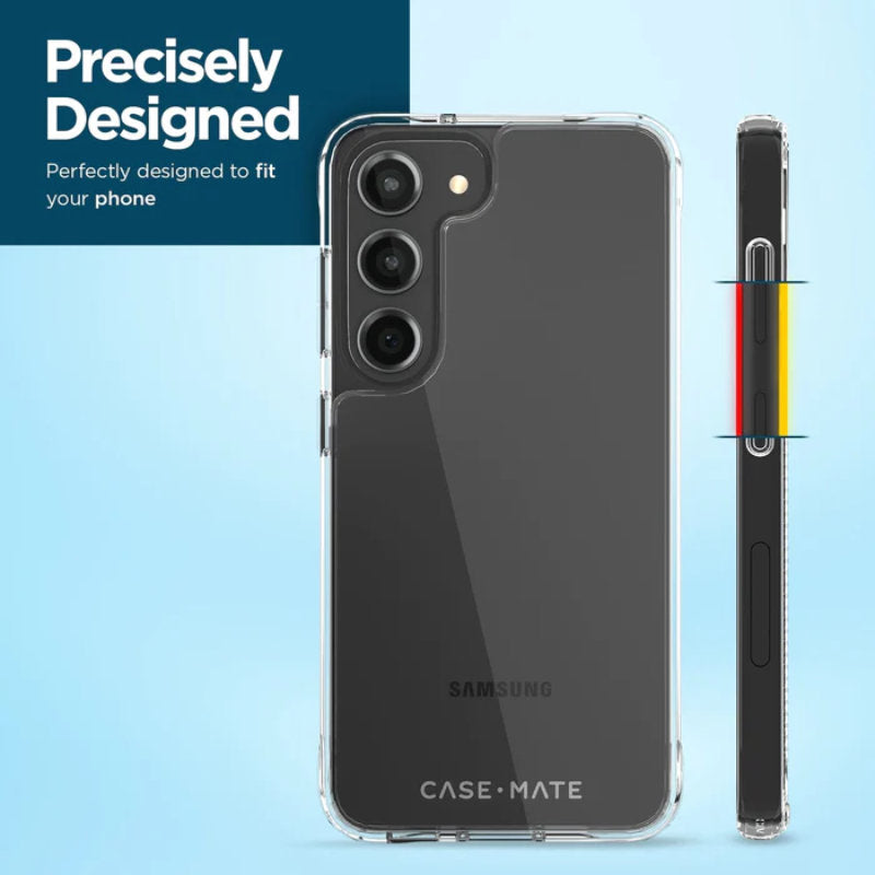 Case-Mate Tough Clear - dėklas Samsung Galaxy S23 (permatomas)