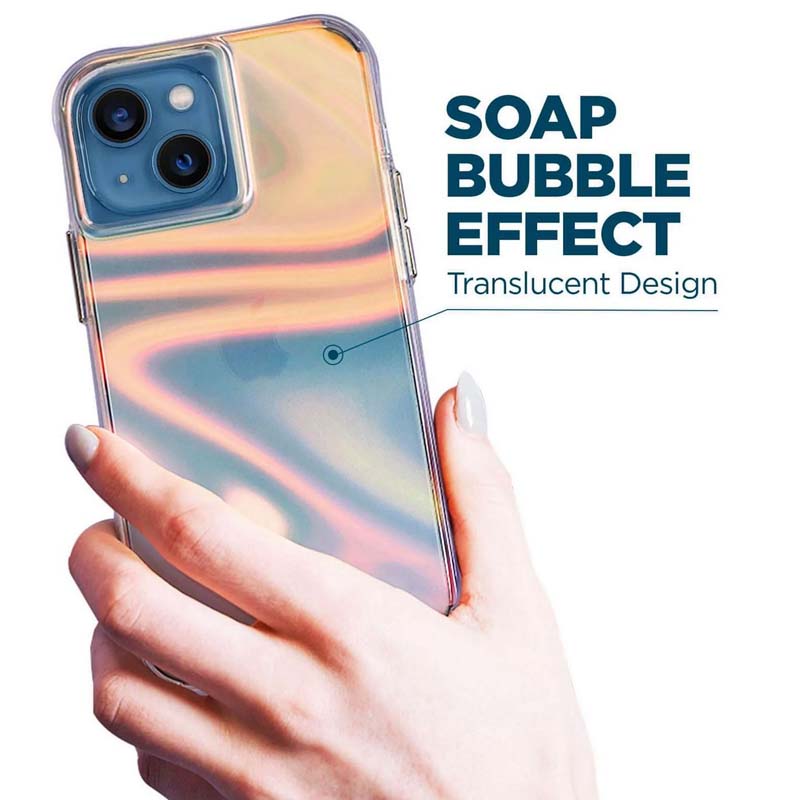 Case-Mate muilo burbulas - dėklas skirtas iPhone 14 Plus (perlamutrinis)