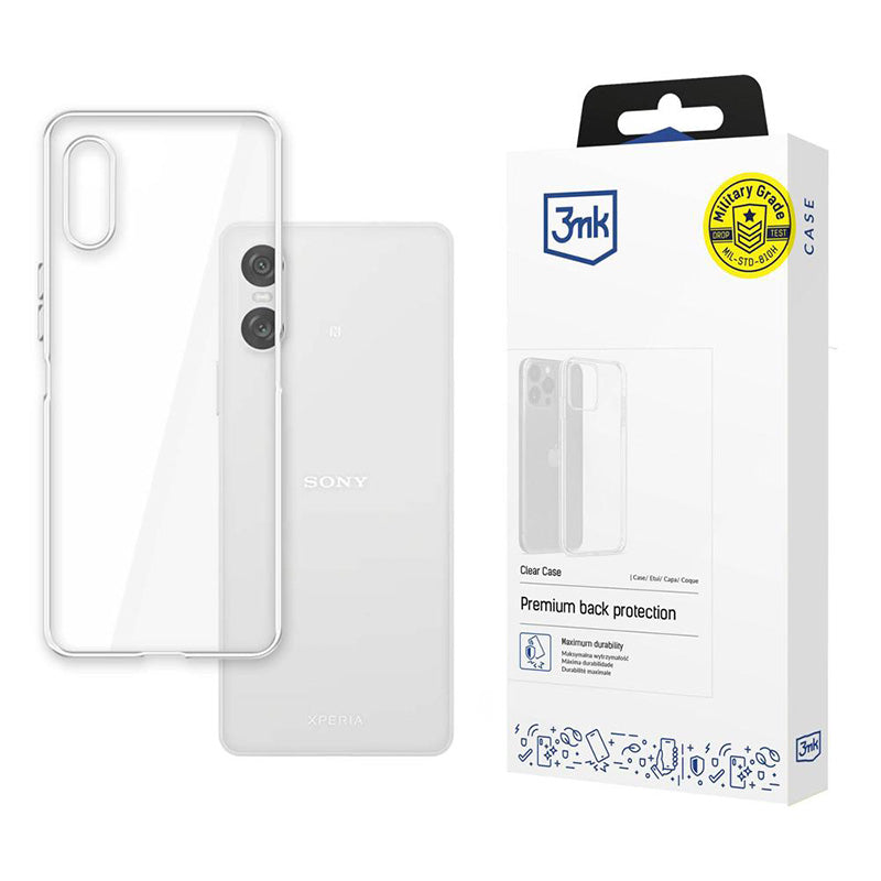 3mk Clear Case - Dėklas Sony Xperia 10 VI (Skaidrus)
