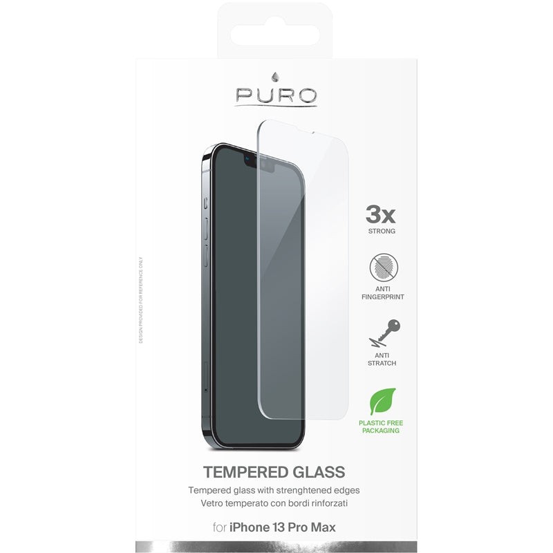 PURO ekrano apsauginis stiklas, skirtas iPhone 14 Plus / iPhone 13 Pro Max