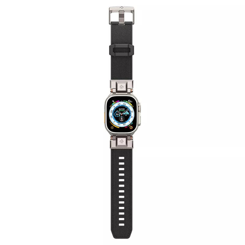 Spigen DuraPro Armor - Apyrankė, skirta Apple Watch 42/44/45/49 mm (juoda)