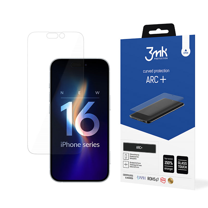 3mk ARC+ - apsauginė plėvelė, skirta „iPhone 16 Pro Max“
