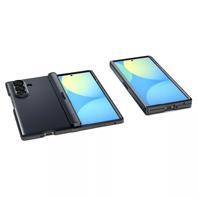 Spigen Slim Armor Pro Mag MagSafe - Dėklas, skirtas Samsung Galaxy Z Fold 7 (Metalo pilka)