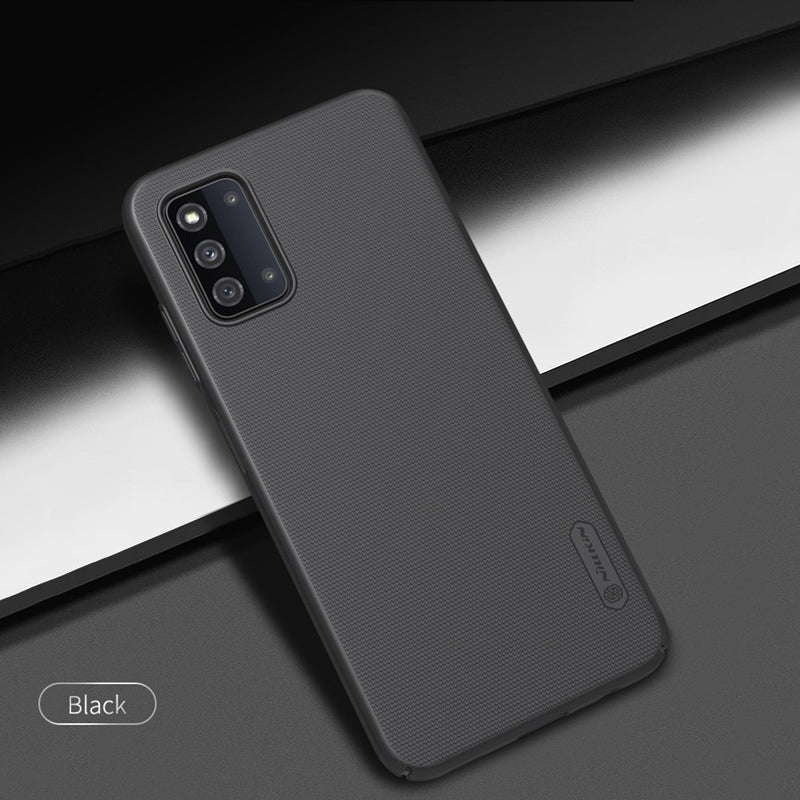 Nillkin Super Frosted Shield - dėklas Samsung Galaxy F52 5G (juodas)