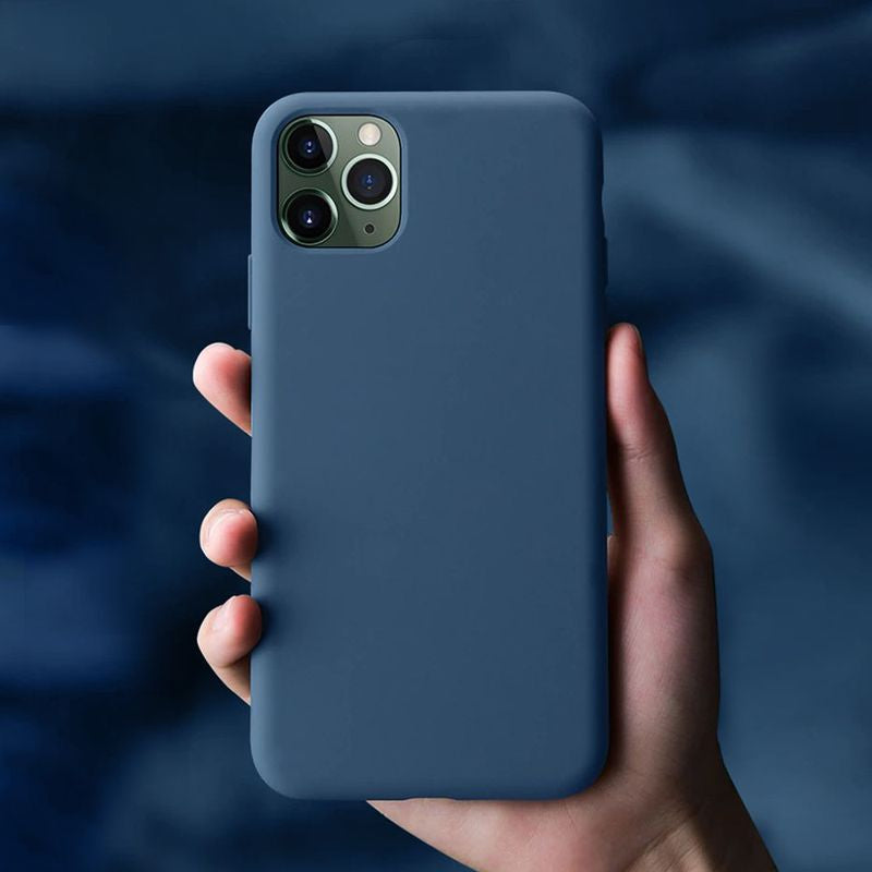 Crong spalvos dėklas – iPhone 11 Pro dėklas (raudonas)