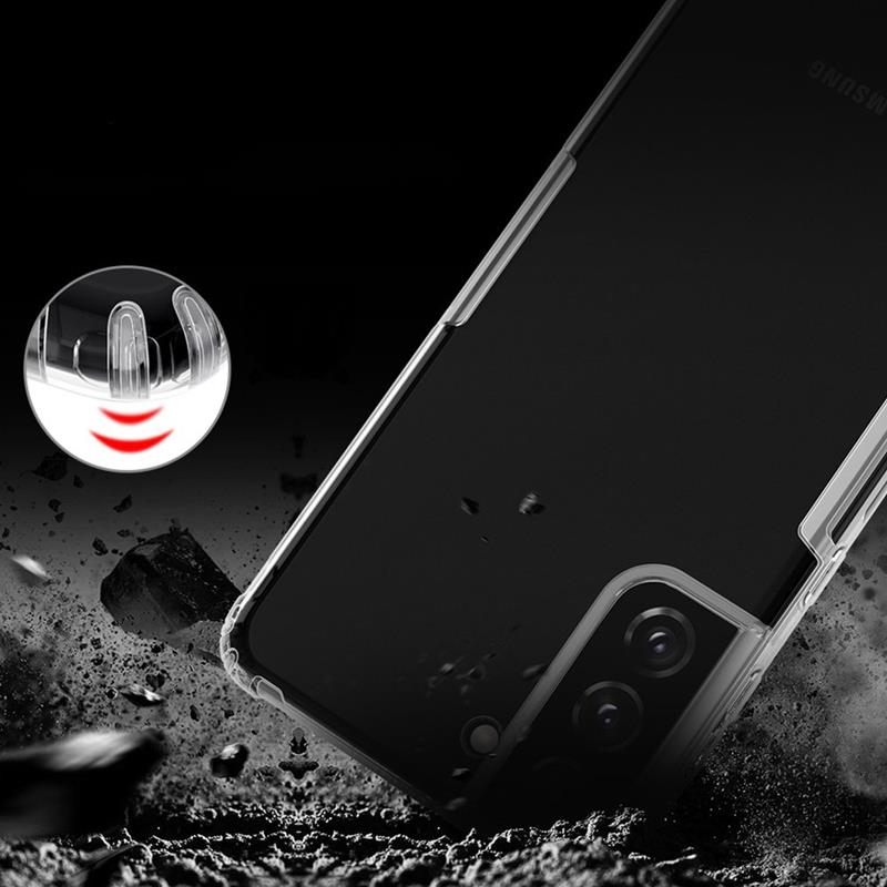 Nillkin Nature TPU dėklas – dėklas, skirtas Samsung Galaxy S21+ (pilkas)