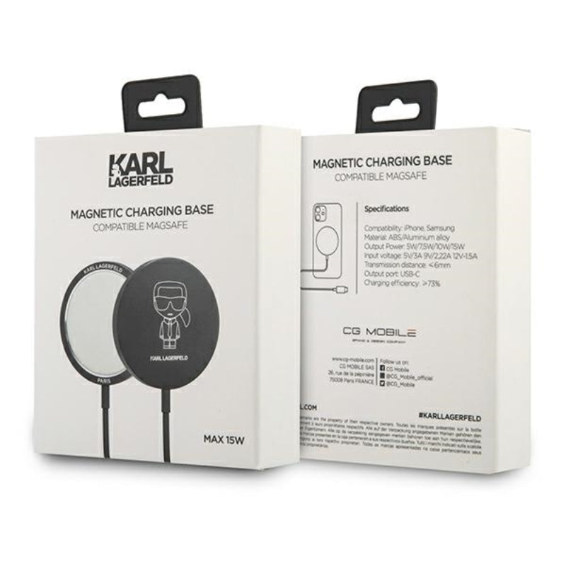 Karl Lagerfeld Outline Magnetinis įkroviklio pagrindas 15W