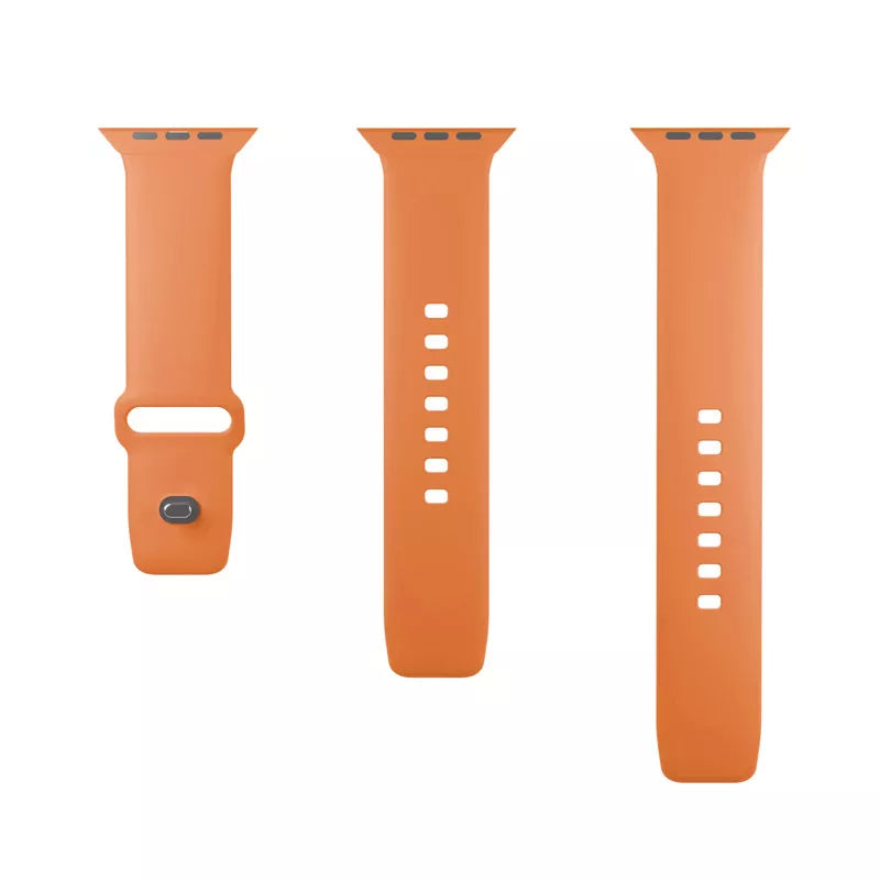 PURO ICON - Elastingas dirželis, skirtas Apple Watch 38/40/41/42 mm (S/M ir M/L) (Abrikosų)