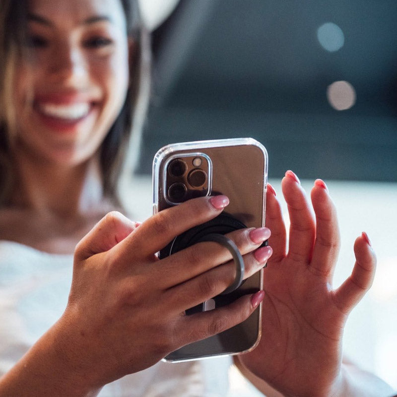 STM MagLoop – „iPhone“ piršto kilpa ir butelių atidarytuvas – pilka