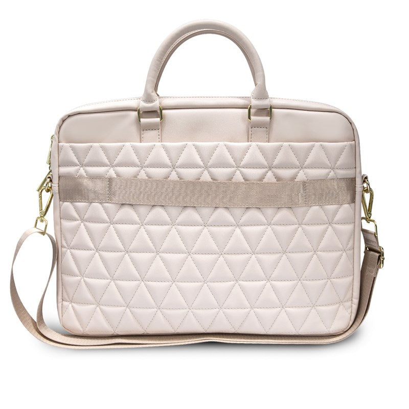 Guess Dygsniuotas kompiuterio krepšys 15" (Rožinis)