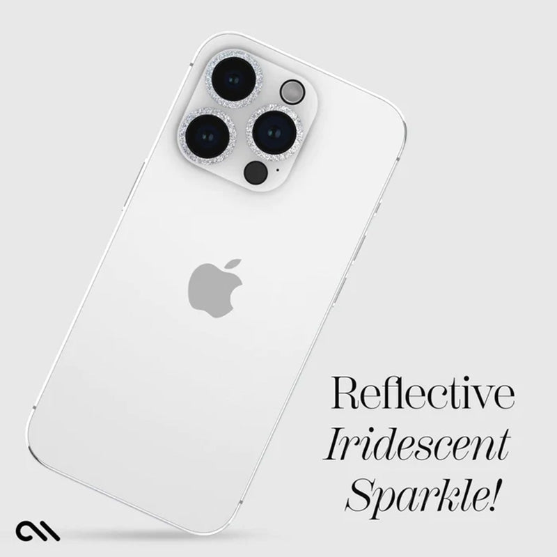 Case-Mate Sparkle lęšių apsauga – apsauginis stiklas „iPhone 15 Pro“ / „iPhone 15 Pro Max“ kamerai („Twinkle“)