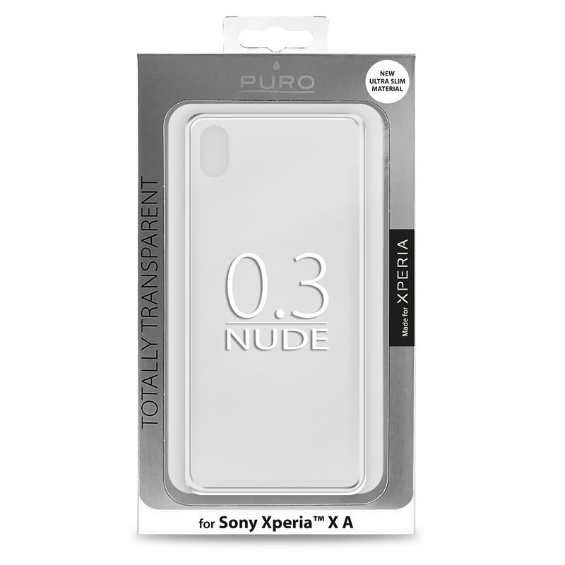 PURO 0.3 Nude MFX - Dėklas, skirtas Sony Xperia XA (skaidrus)