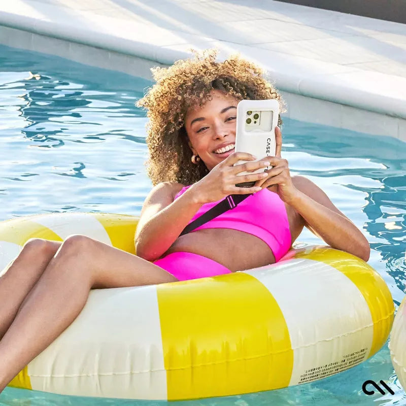 Case-Mate neperšlampamas plūduriuojantis dėklas – neperšlampamas išmaniojo telefono dėklas („Sand Dollar“)