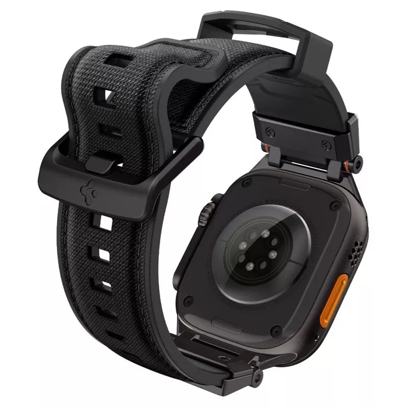 Spigen DuraPro Armor – juosta, skirta „Apple Watch 44/45/46/49 mm“ (juodas leidimas)