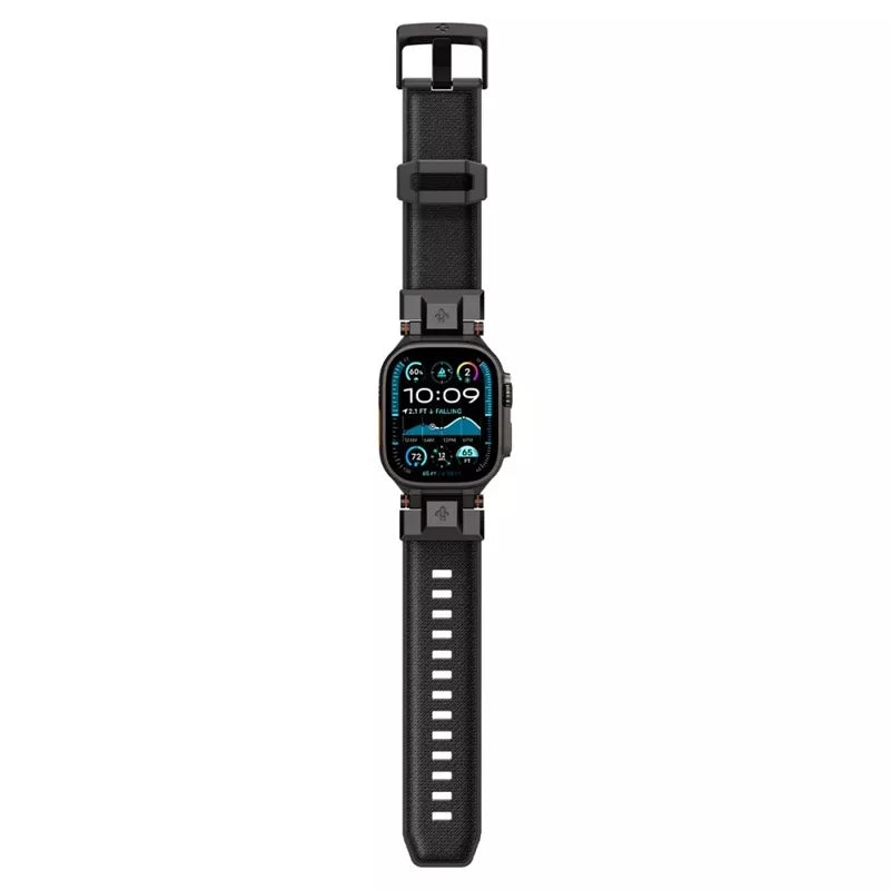 Spigen DuraPro Armor – juosta, skirta „Apple Watch 44/45/46/49 mm“ (juodas leidimas)