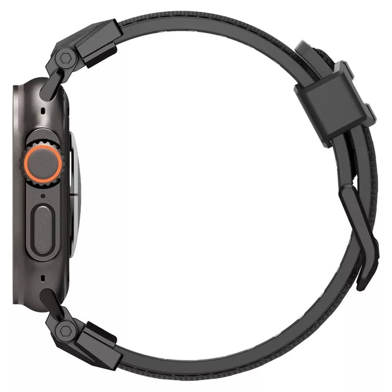 Spigen DuraPro Armor – juosta, skirta „Apple Watch 44/45/46/49 mm“ (juodas leidimas)