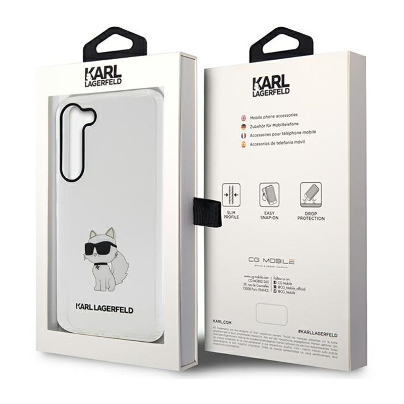 Karl Lagerfeld IML NFT Choupette – dėklas, skirtas „Samsung Galaxy S23+“ (permatomas)