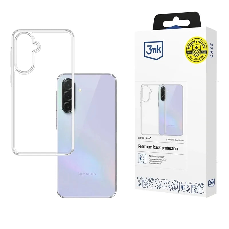 3mk Armor dėklas - Dėklas, skirtas Samsung Galaxy A37 (skaidrus)