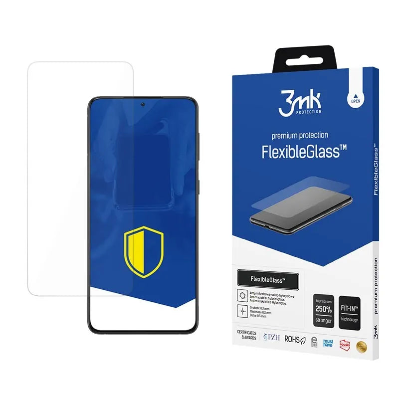 3mk FlexibleGlass – Hibridinis stiklas, skirtas „Samsung Galaxy S21 5G“