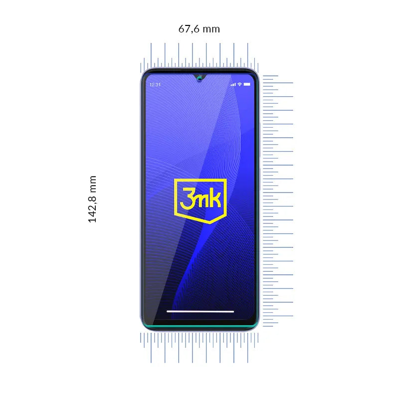 3mk FlexibleGlass – hibridinis stiklas Xiaomi Redmi 12C