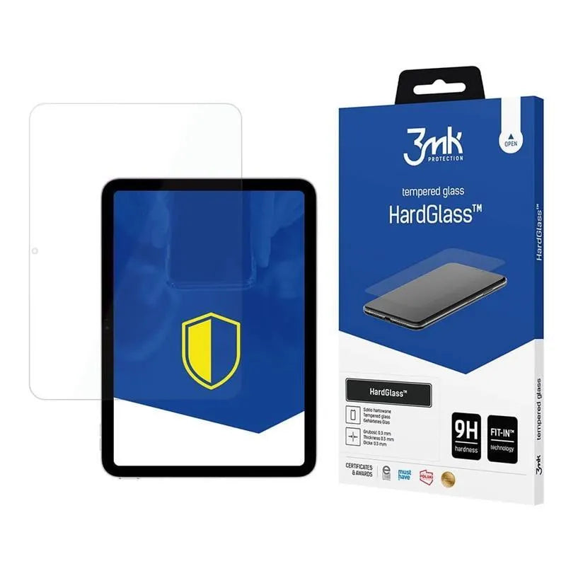 3mk HardGlass - Grūdintas stiklas, skirtas iPad 11" (2025) / iPad 10.9" (2022)