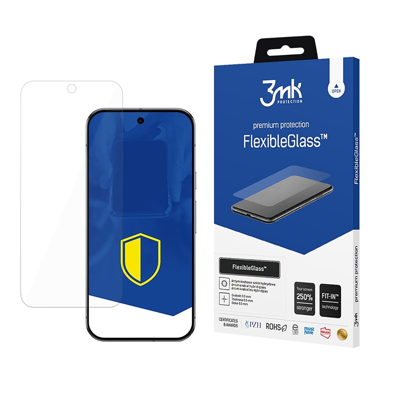 3mk FlexibleGlass – hibridinis stiklas, skirtas „Google Pixel 9 Pro XL“