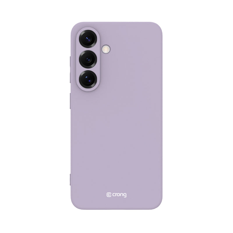 Crong Color Cover – dėklas, skirtas „Samsung Galaxy S25“ (violetinė spalva)