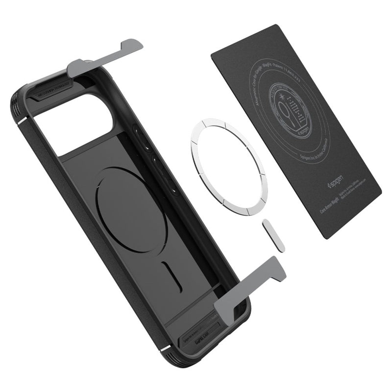 Spigen Core Armor Mag MagSafe - Dėklas Google Pixel 10 Pro XL (Matinis juodas)