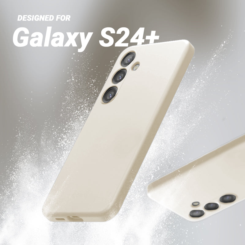 Crong Color Cover - Dėklas, skirtas Samsung Galaxy S24+ (Smėlio)