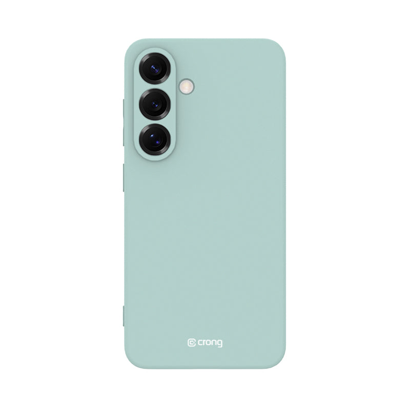 Crong spalvos dėklas - Samsung Galaxy S25 dėklas (Žalias)