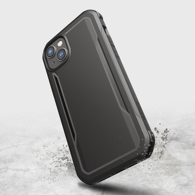 X-Doria Raptic For Built MagSafe – iPhone 14 Plus dėklas (ištirtas kritimui iš 6 m aukščio) (juodas)