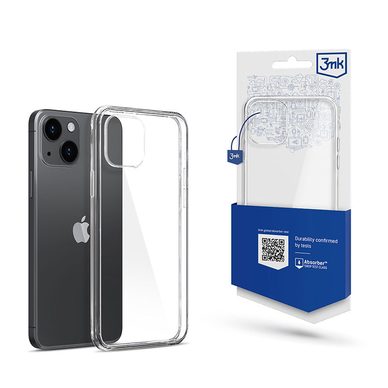 3mk Clear Case – dėklas iPhone 15 (skaidrus)