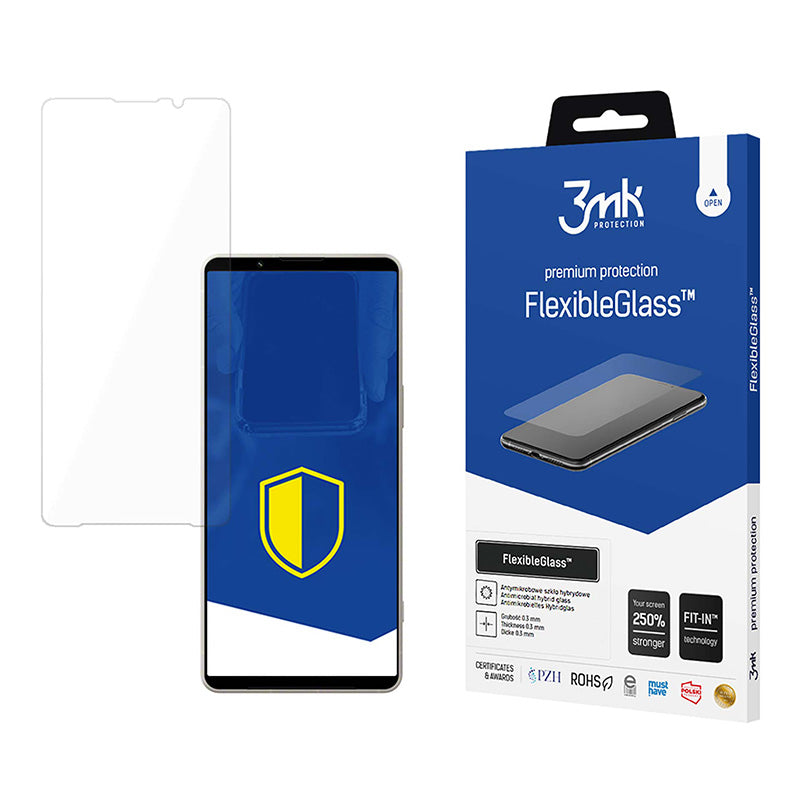 3mk FlexibleGlass – Hibridinis stiklas, skirtas Sony Xperia 1 VI