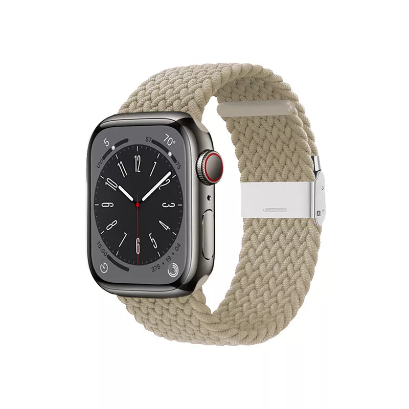 Crong Wave Band
– pintinė apyrankė, skirta „Apple Watch“ 38/40/41/42/44/45/49 mm („Stone Beige“ spalvos)