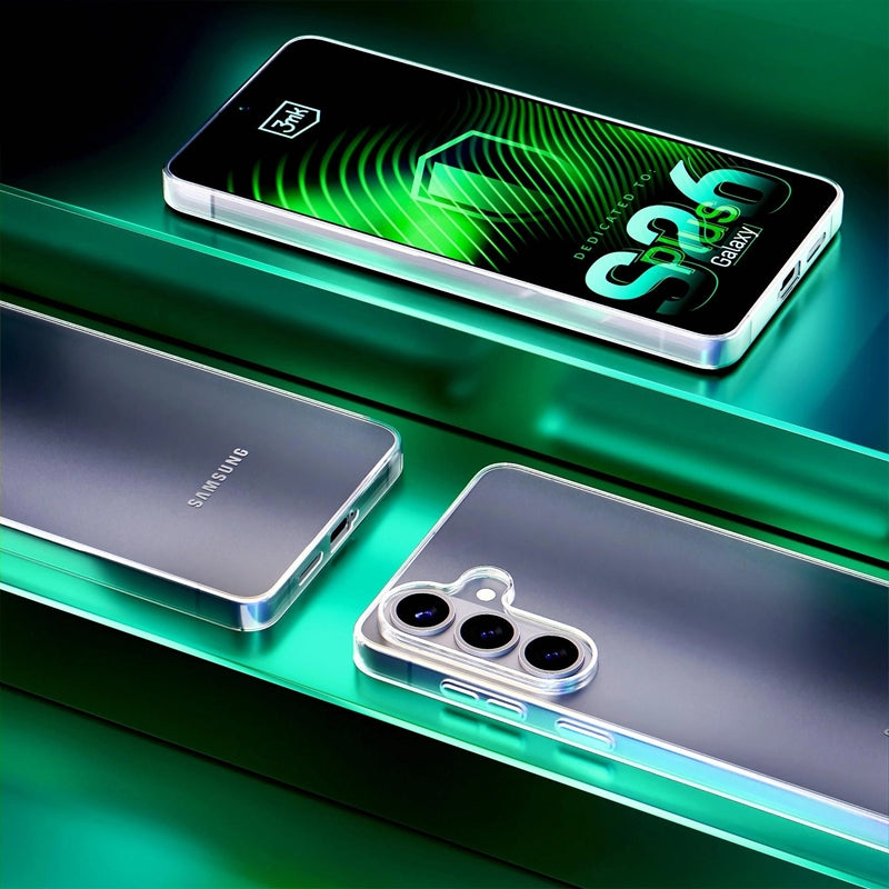 3mk Clear Case – dėklas Samsung Galaxy S26+ (Skaidrus)