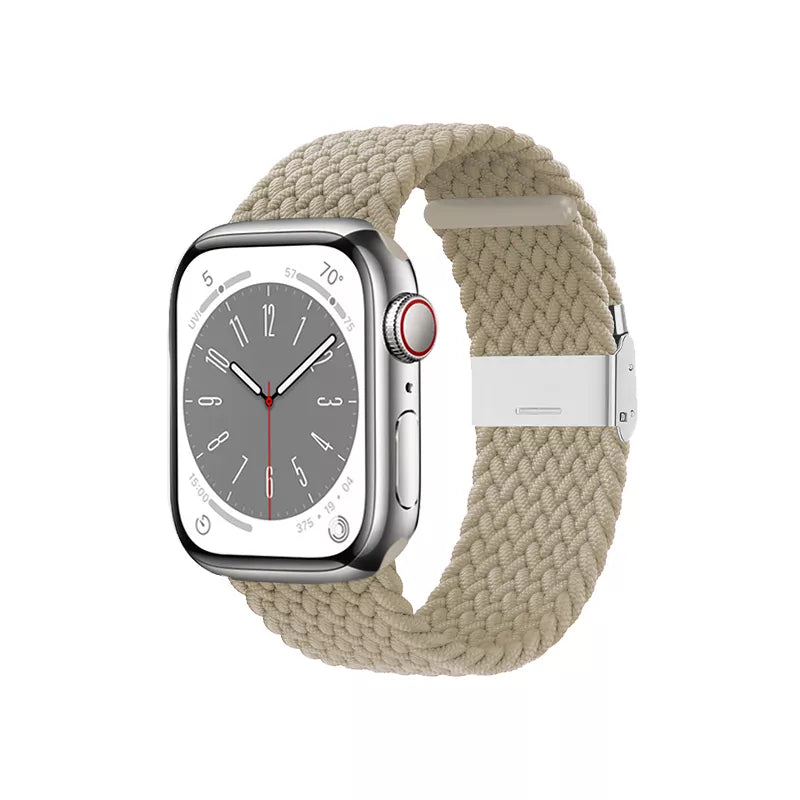 Crong Wave Band
– pintinė apyrankė, skirta „Apple Watch“ 38/40/41/42/44/45/49 mm („Stone Beige“ spalvos)