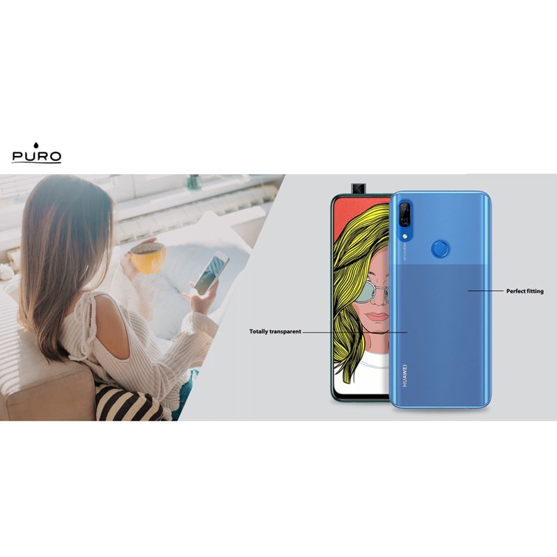 PURO 0.3 Nude – Dėklas, skirtas „Huawei P Smart Z“ (skaidrus)