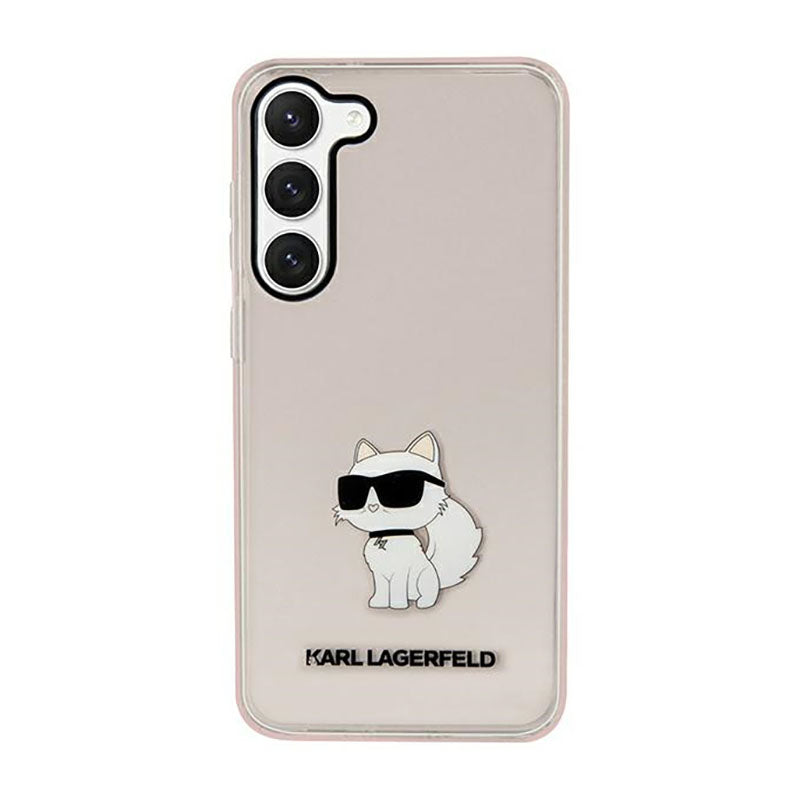 Karl Lagerfeld IML NFT Choupette – dėklas, skirtas „Samsung Galaxy S23“ (rožinė)