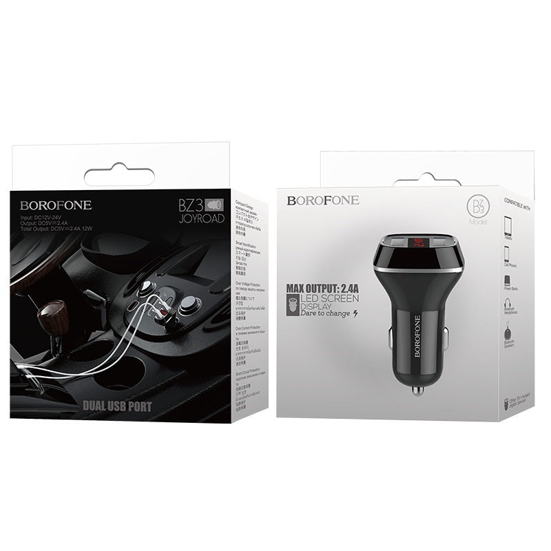 Borofone - automobilinis įkroviklis