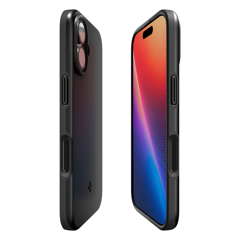 Spigen Thin Fit Mag MagSafe - Dėklas iPhone 17 (Juodas)