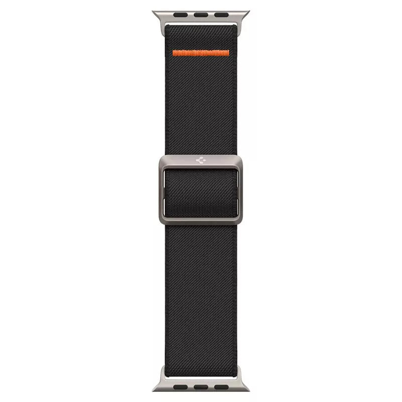 Spigen Fit Lite Ultra – dirželis, skirtas Apple Watch 42/44/45/49 mm (juodas)