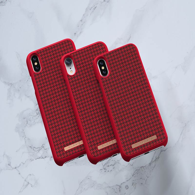 Nordic Elements Saeson Idun – dėklas, skirtas „iPhone Xs Max“ (raudonas)
