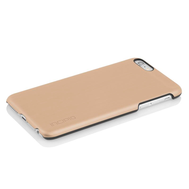 Incipio Feather SHINE dėklas, skirtas iPhone 6s Plus / iPhone 6 Plus (šviesiai aukso rožinės spalvos)
