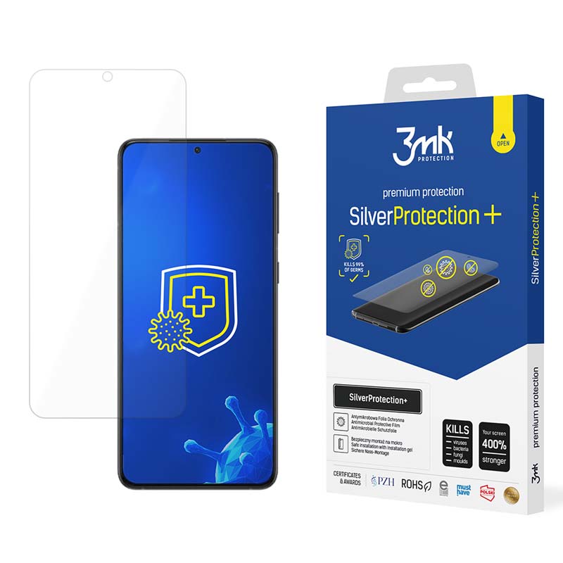 3mk Silver Protect+ - Apsauginė plėvelė, skirta „Samsung Galaxy S22“
