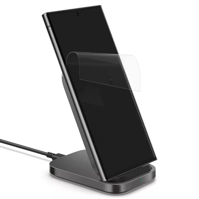 Spigen Neo Flex – Samsung Galaxy S23 Ultra apsauginė plėvelė 2 vnt. (Skaidri)