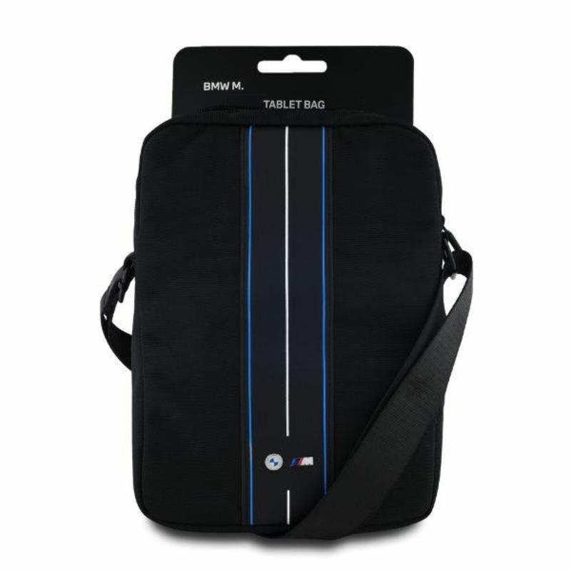 BMW Nylon Blue Stripe – Planšetės krepšys 8" (juodas)