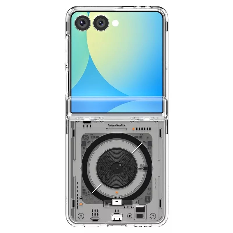 Spigen Ultra Hybrid Pro Mag MagSafe dėklas, skirtas Samsung Galaxy Z Flip 7 (Neo One)